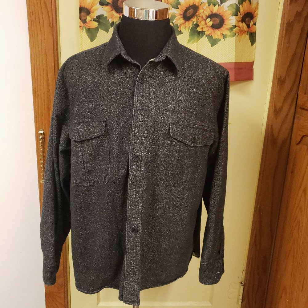 The Foundry Mens XXL Black w/Tan Speckles Chamois